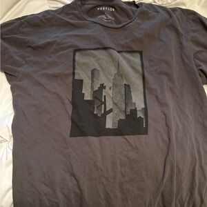 Vestige Gray  Graphic T-Shirt for Men